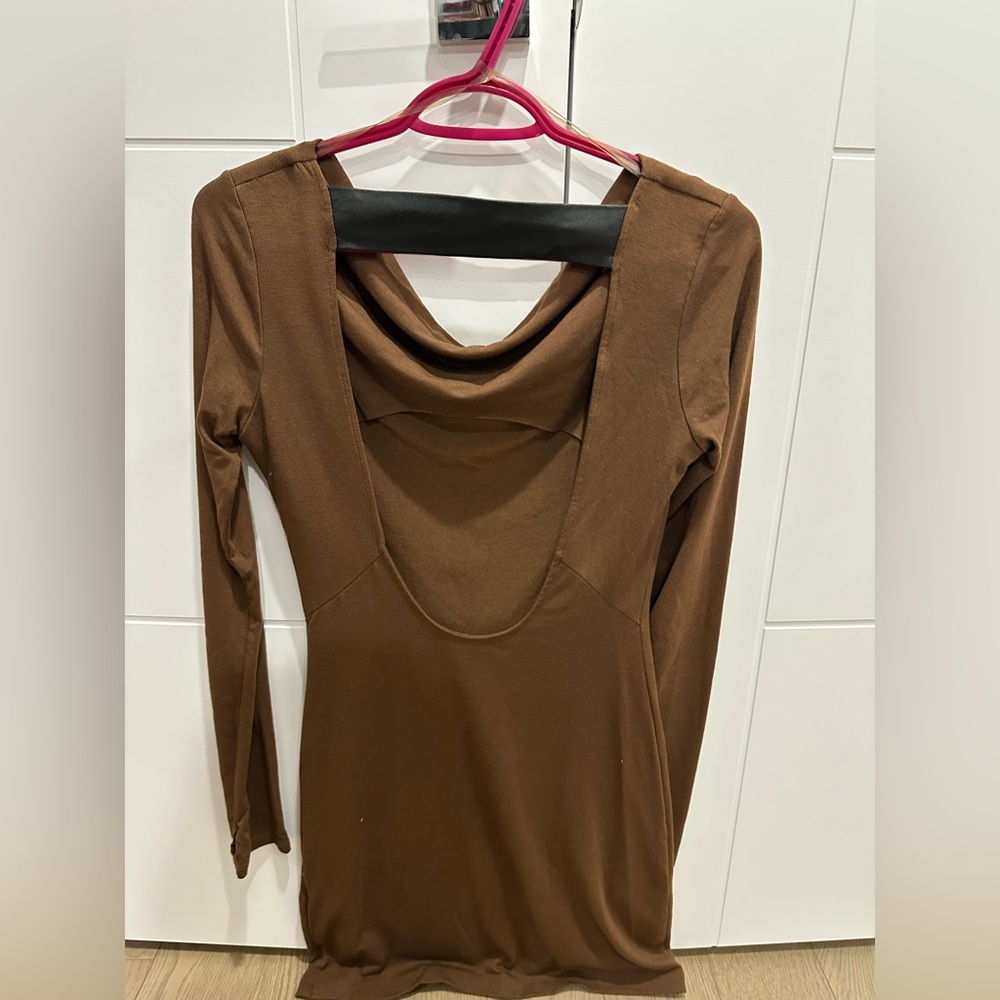 Elegant Brown Women's Top